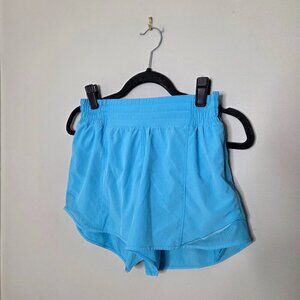 LULULEMON Turquoise Blue Hotty Hot Shorts